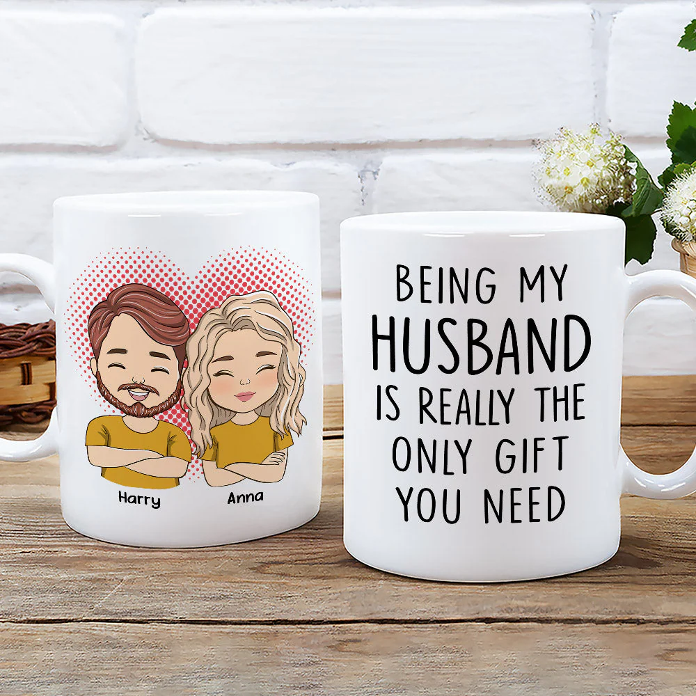 Only Gift Needed - Personalized Custom Coffee Mug - Image 2