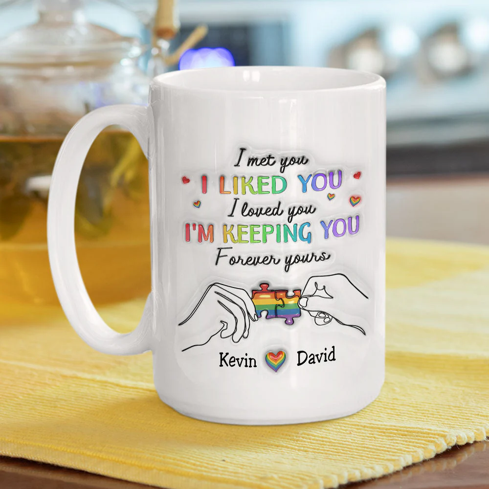 Only One Annoy My Life - Personalized Custom 3D Inflated Effect Mug - Image 3