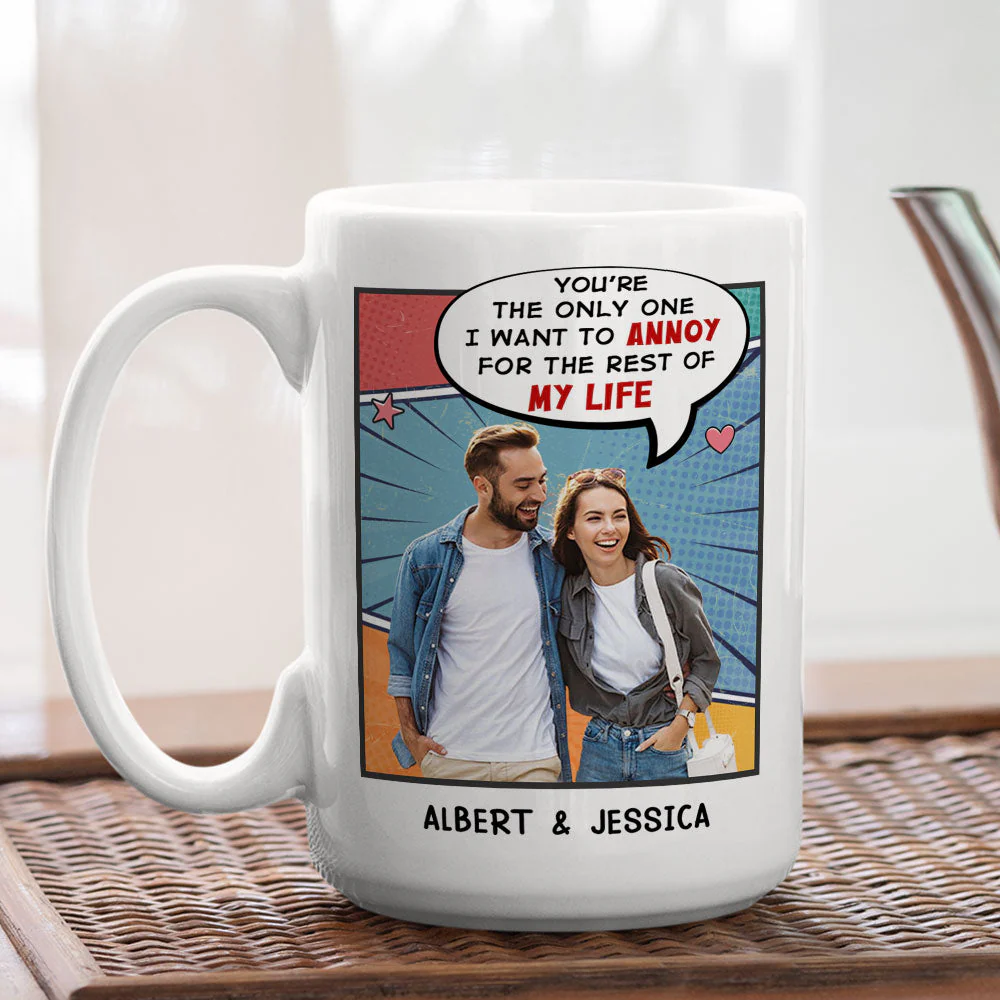 Only One For Life - Personalized Custom Coffee Mug - Image 4