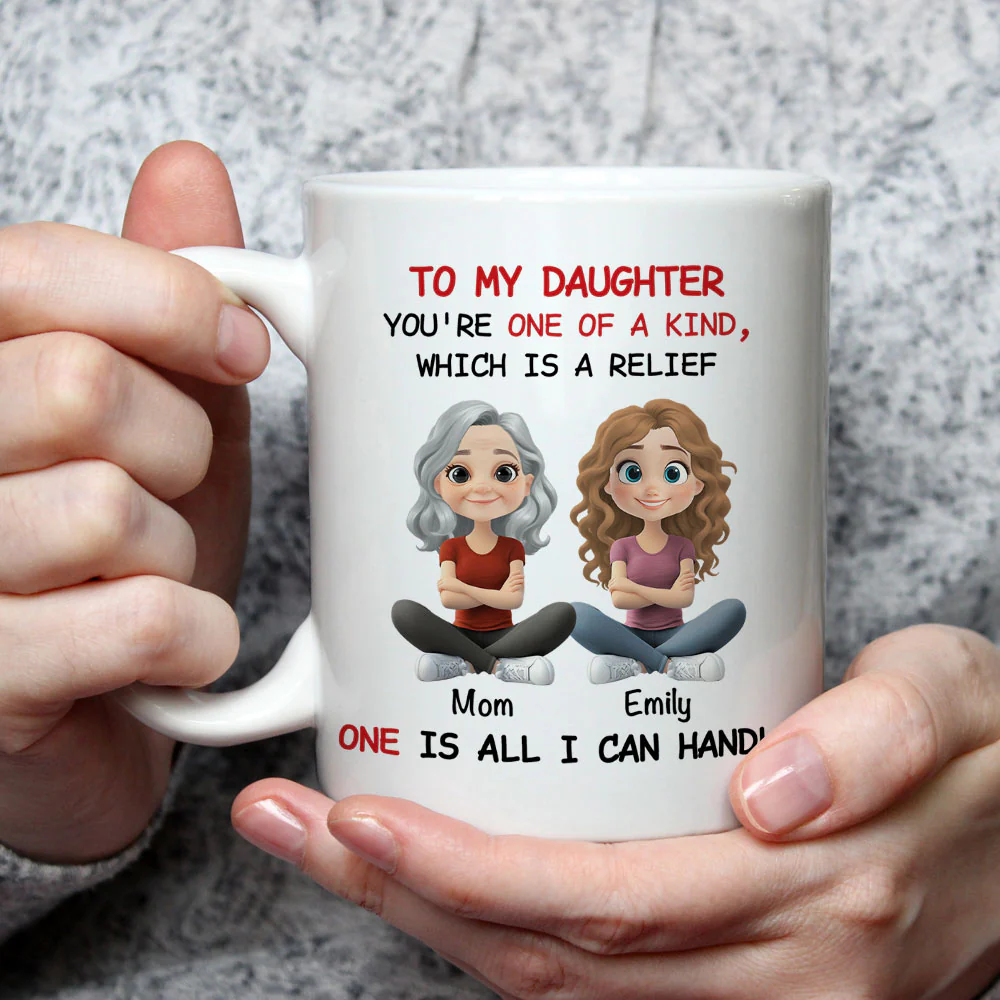 Only One -  Personalized Custom Coffee Mug - Image 3