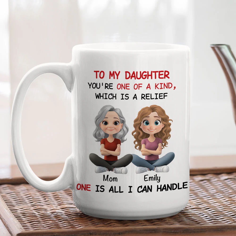 Only One -  Personalized Custom Coffee Mug - Image 5