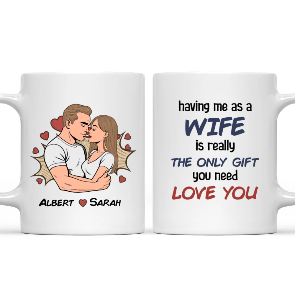 Only One You Need - Personalized Custom Coffee Mug - Image 7