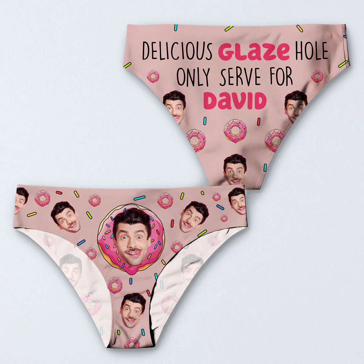 Only Serve For You - Personalized Women Briefs - Image 5