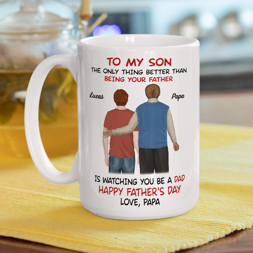 Only Thing Better  - Personalized Custom Coffee Mug - Image 2