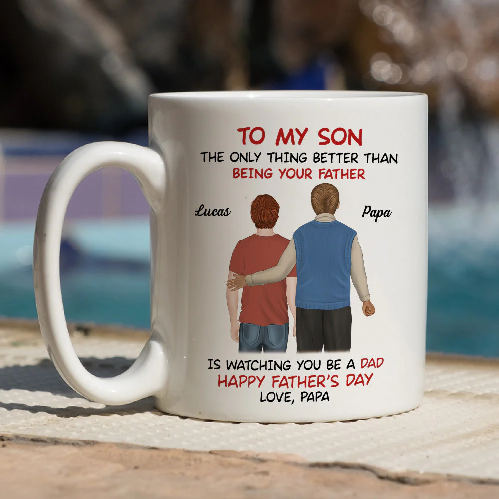 Only Thing Better  - Personalized Custom Coffee Mug - Image 4