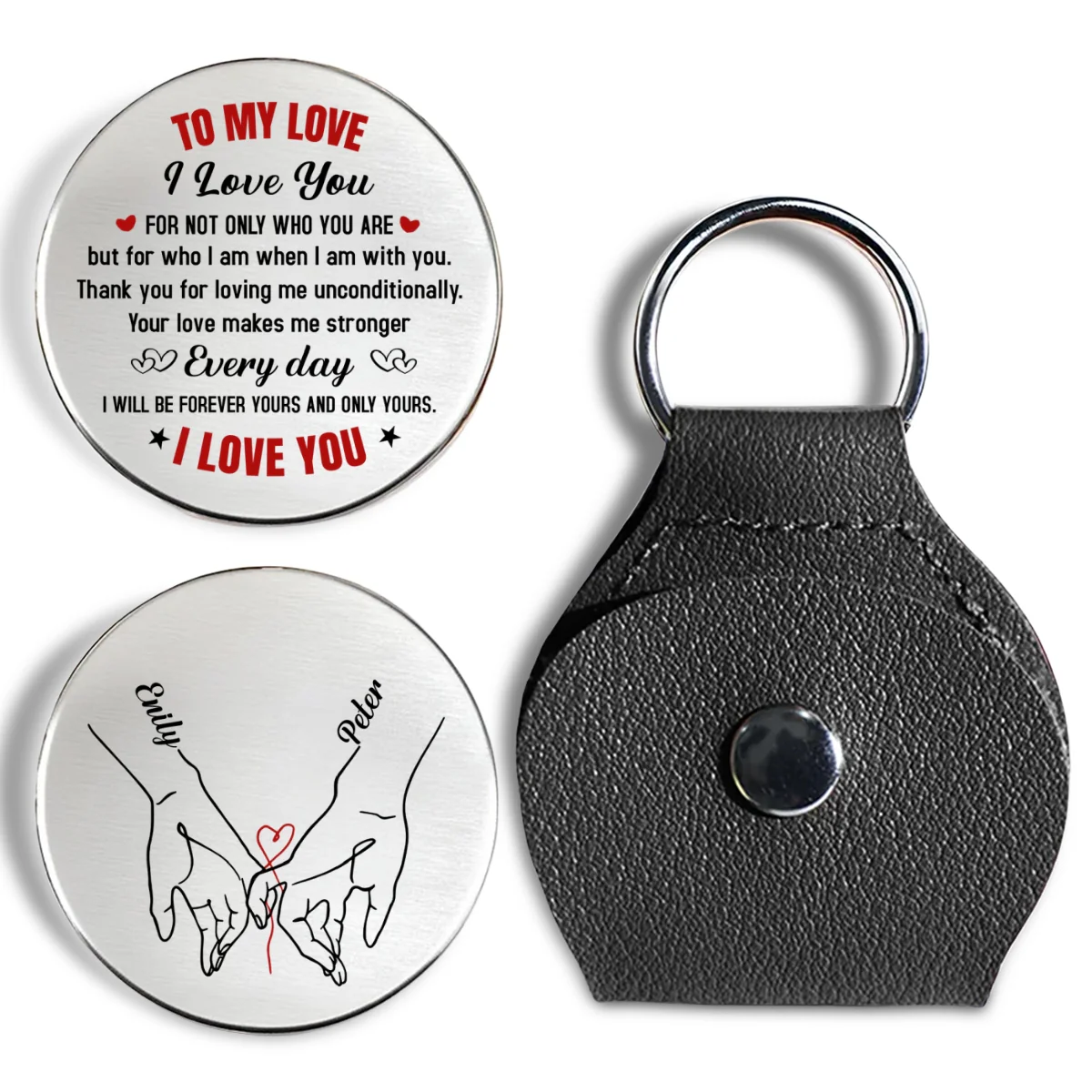 Only Yours - Personalized Custom Pocket Hug - Image 6