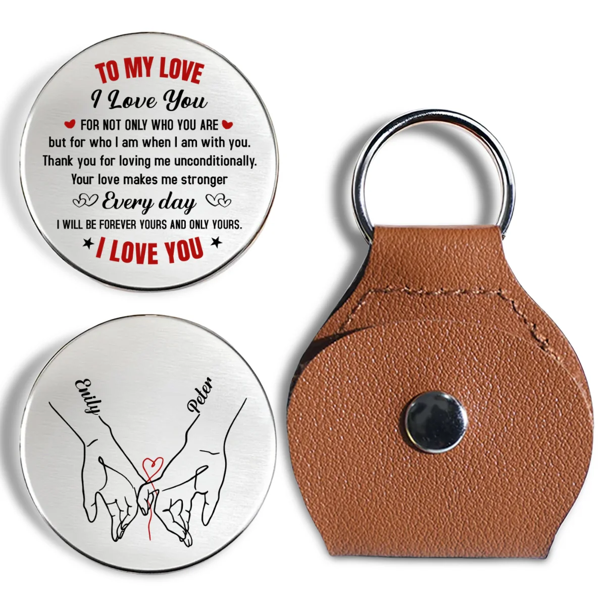 Only Yours - Personalized Custom Pocket Hug - Image 7