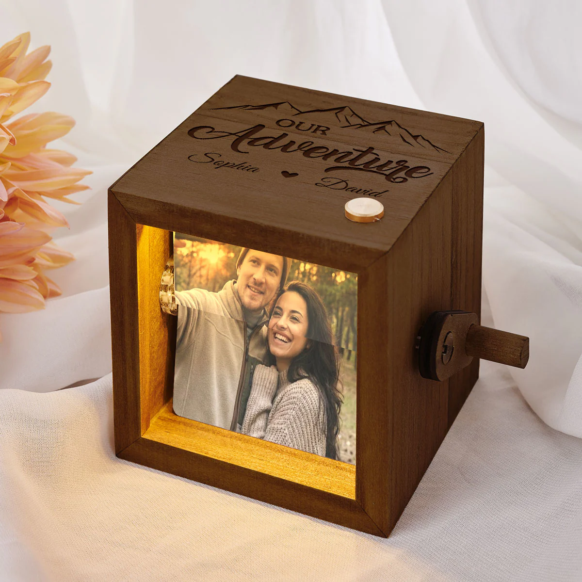 Our Adventure - Personalized Custom Photo Flipbook Animation Box - Image 5