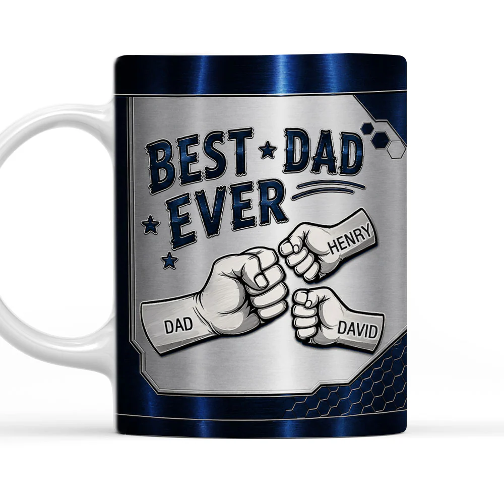 Our Best Daddy - Personalized Custom 3D Inflated Effect Mug