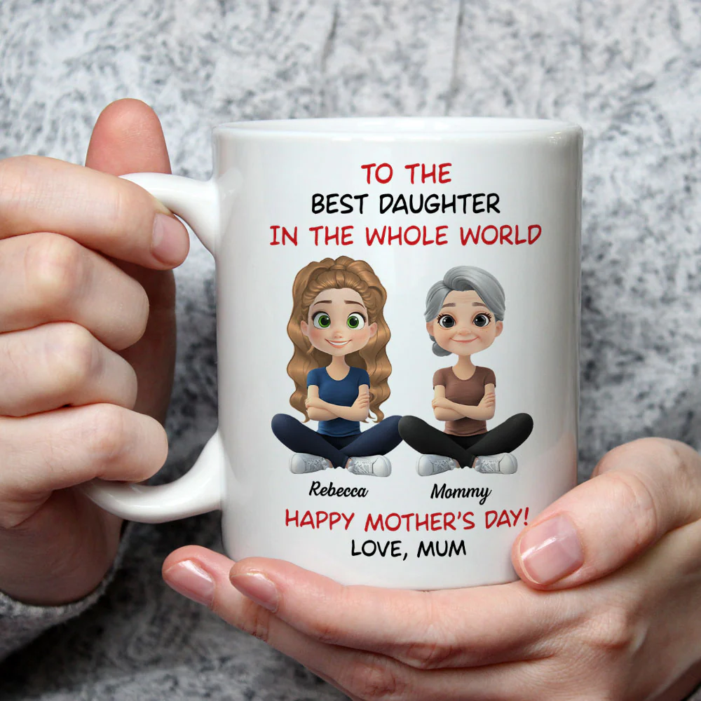 Our Bond Never Breaks - Personalized Custom Coffee Mug - Image 3