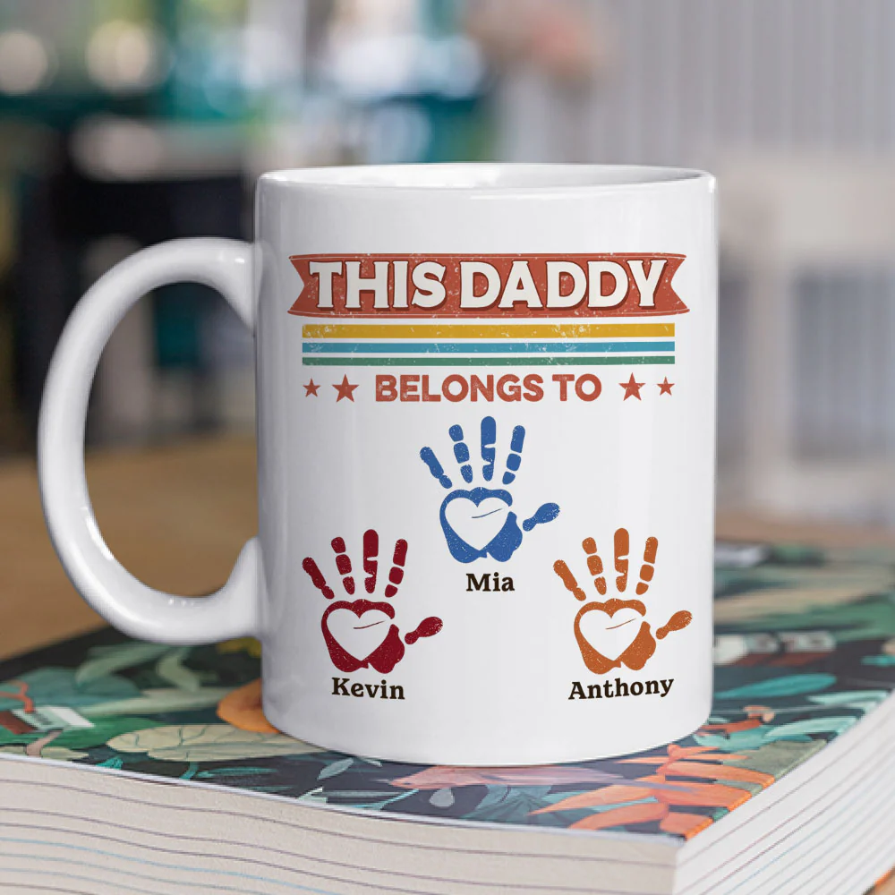 Our Daddy - Personalized Custom Coffee Mug - Image 2