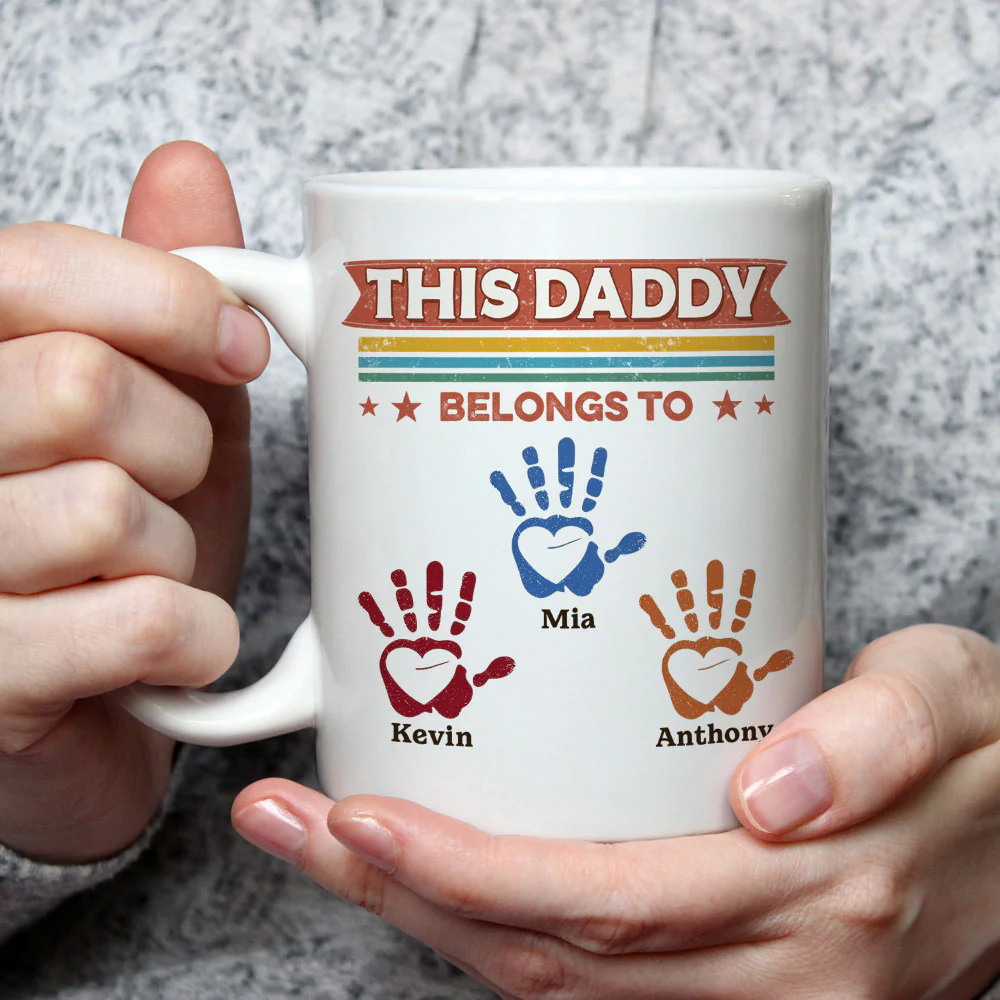 Our Daddy - Personalized Custom Coffee Mug - Image 3