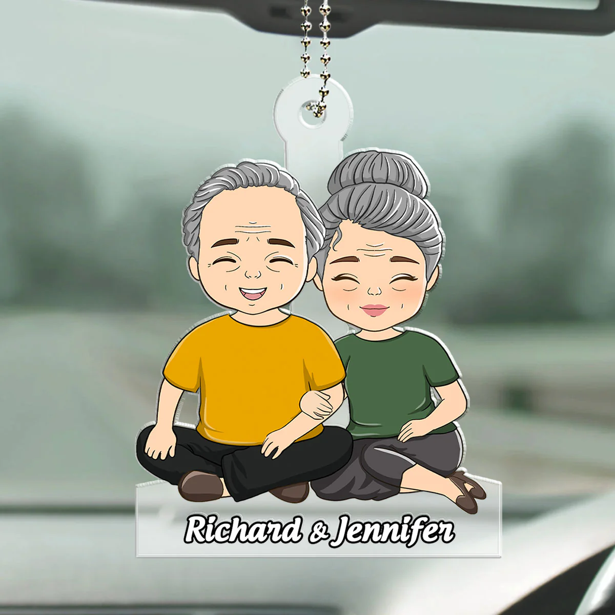 Our Favorite Road Trips - Personalized Custom Car Ornament