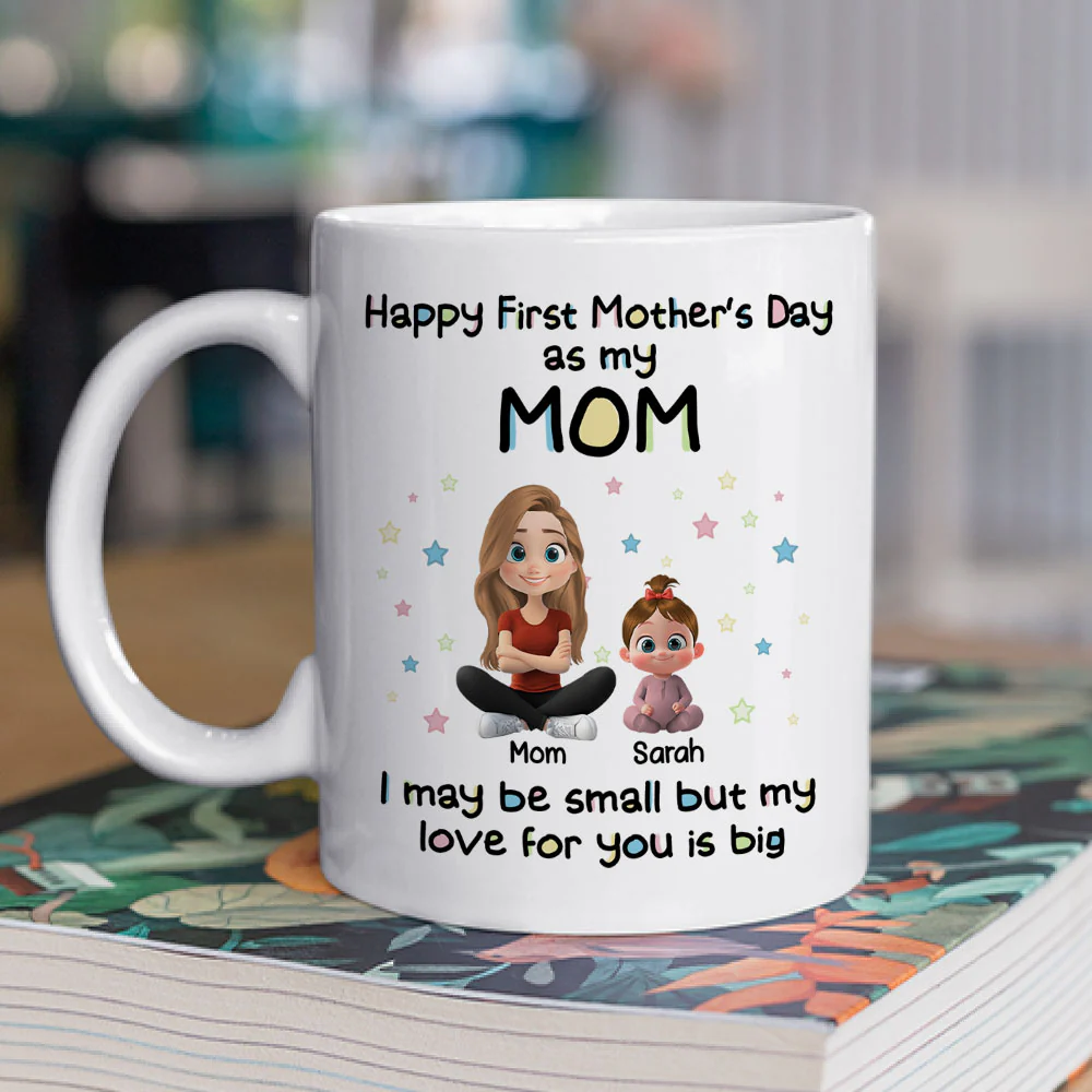 Our First Mother Day 2 - Personalized Custom Coffee Mug - Image 2