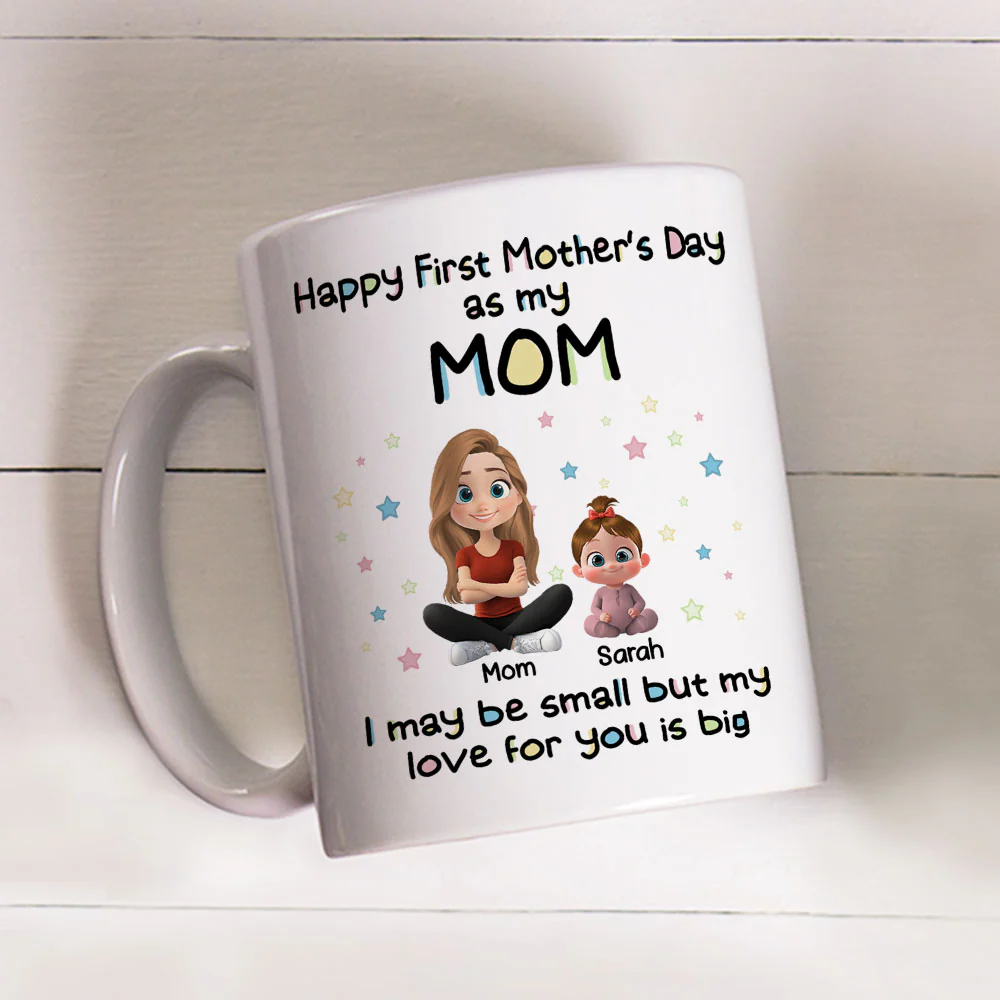 Our First Mother Day 2 - Personalized Custom Coffee Mug - Image 4