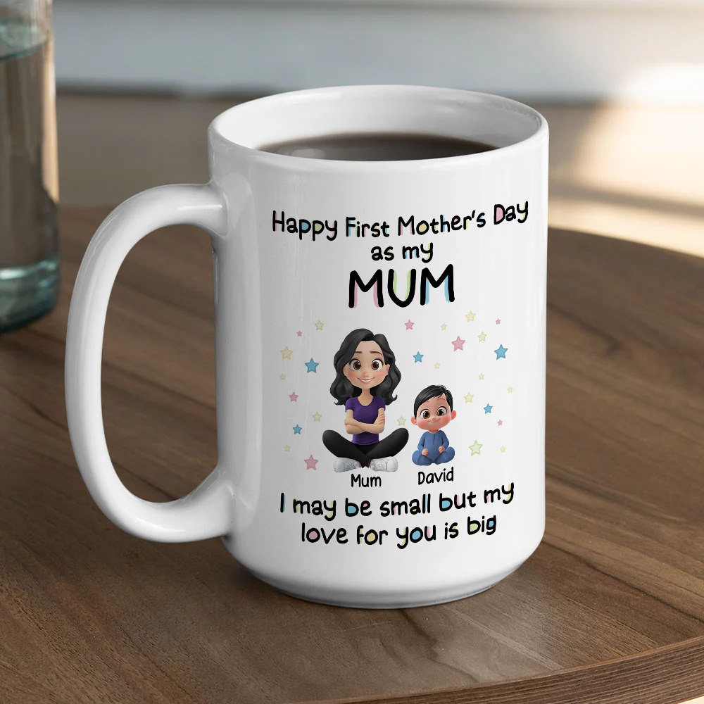 Our First Mother Day 2 - Personalized Custom Coffee Mug - Image 6