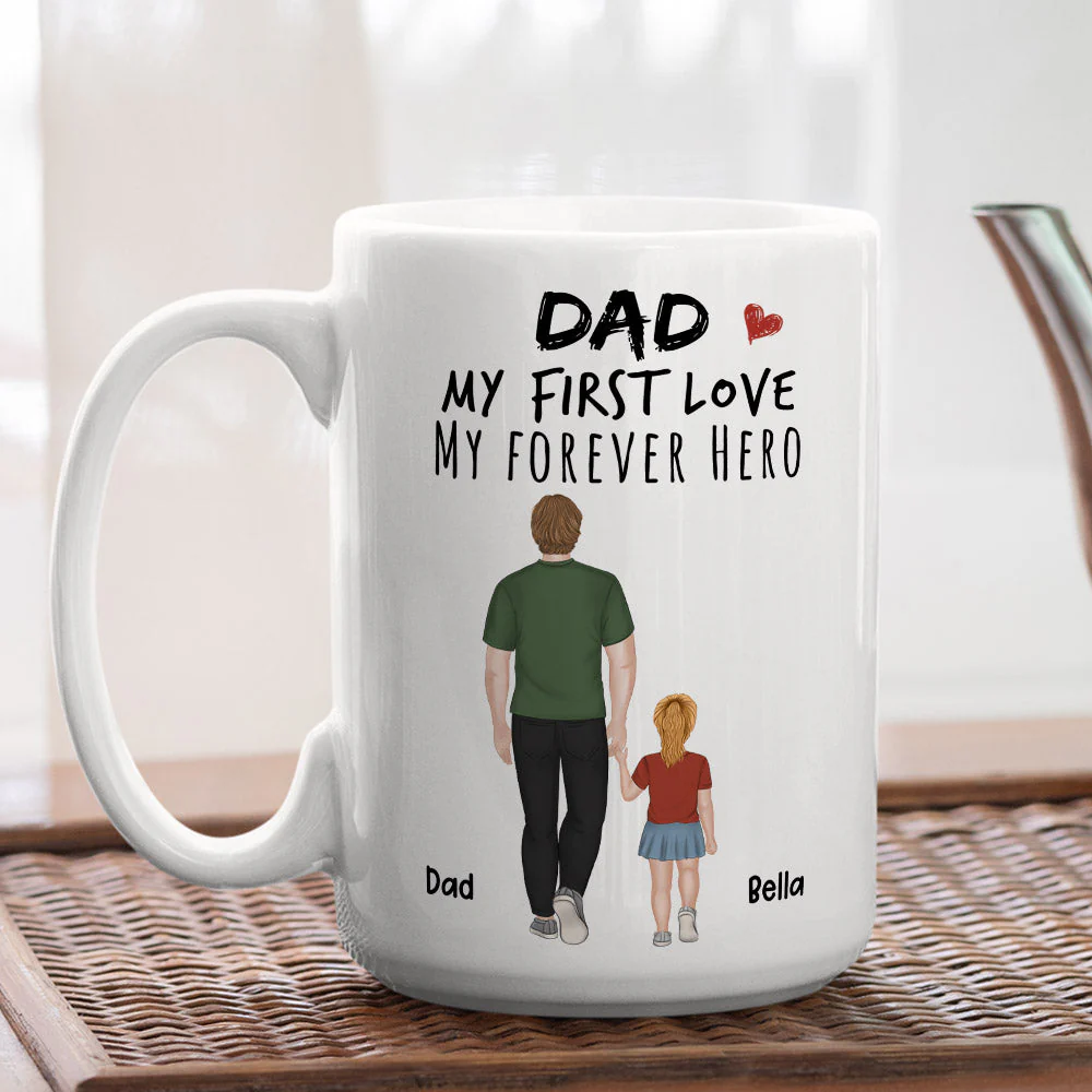 Our Forever Hero - Personalized Custom Coffee Mug - Image 2
