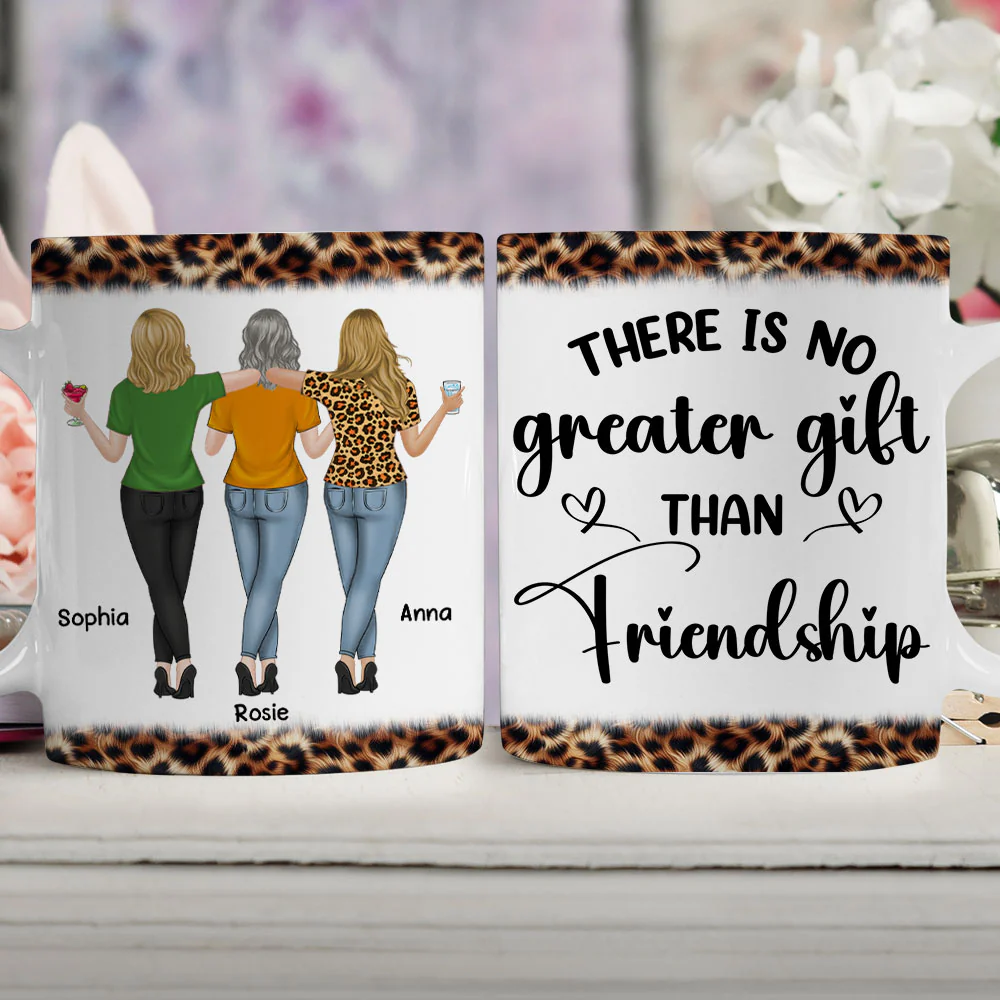 Our Friendship - Personalized Custom Coffee Mug - Image 3