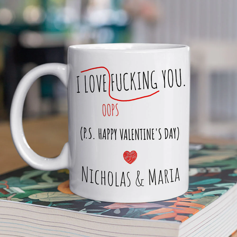 Our Love Is A Beautiful Symphony - Personalized Custom Coffee Mug - Image 2