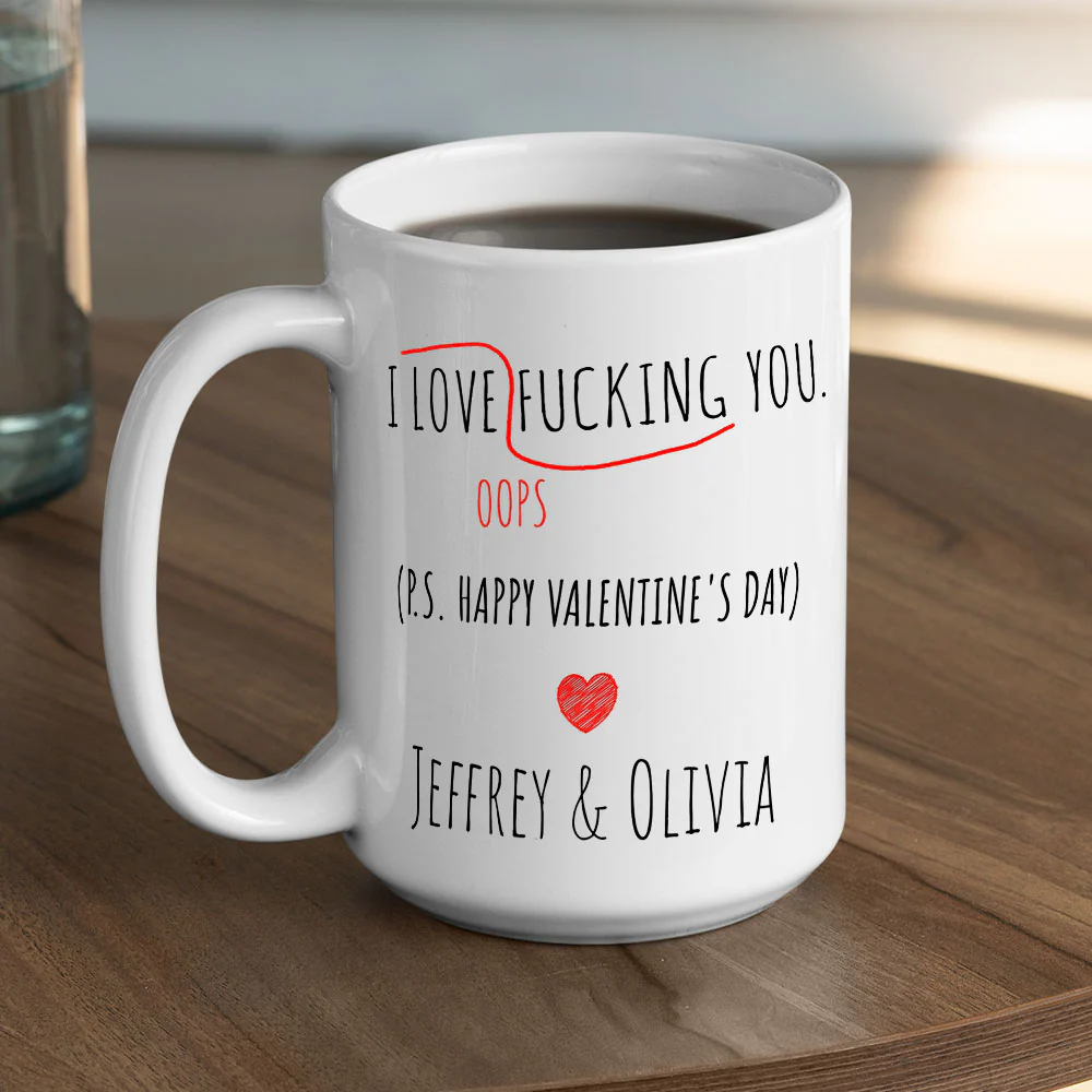 Our Love Is A Beautiful Symphony - Personalized Custom Coffee Mug - Image 4