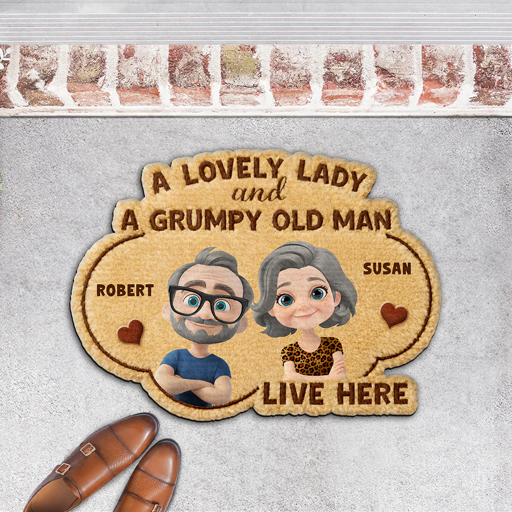 Our Love Live Here - Personalized Custom Doormat - Image 6