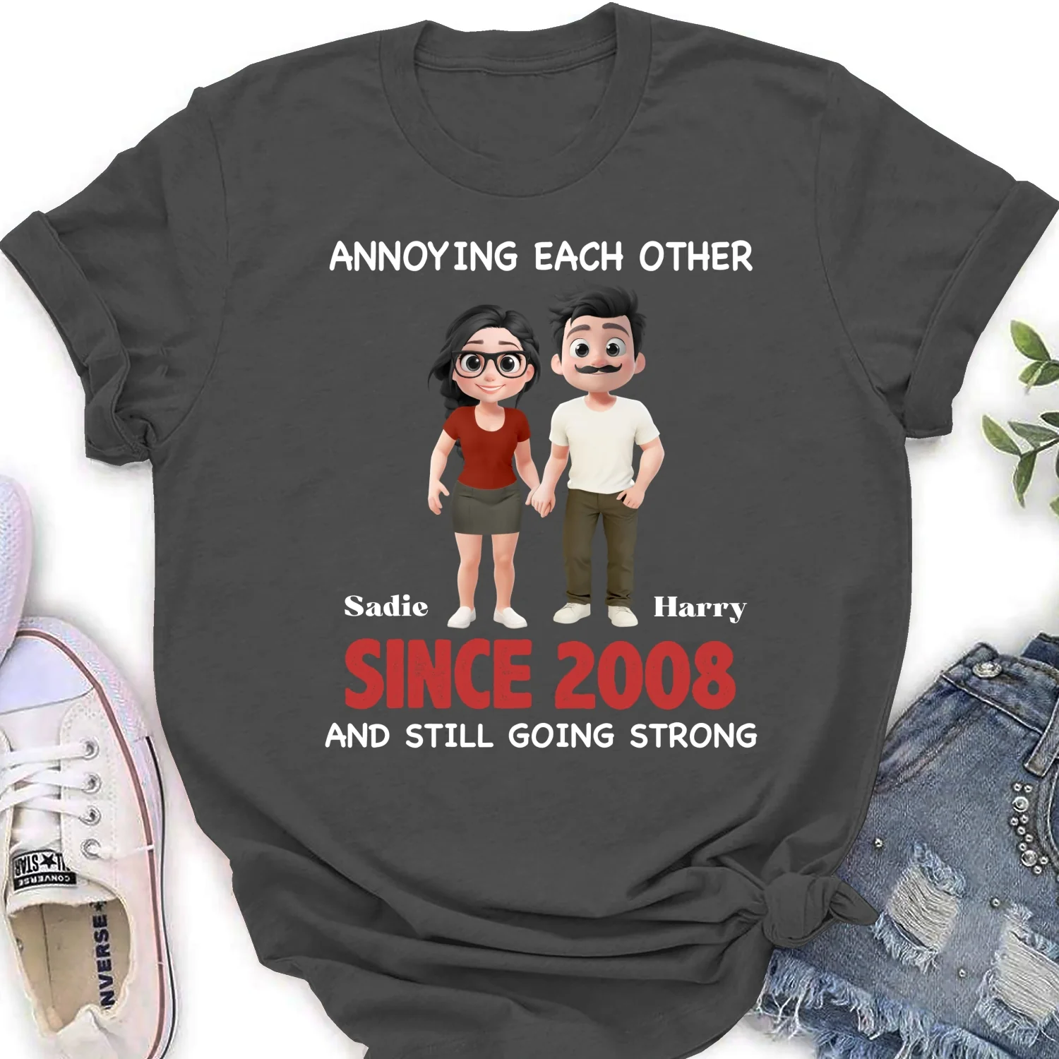 Our Love - Personalized Custom Shirt - Image 16