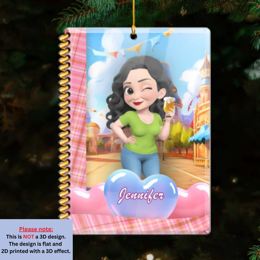 Our Magical Moments - Personalized Custom Acrylic Ornament - Image 6