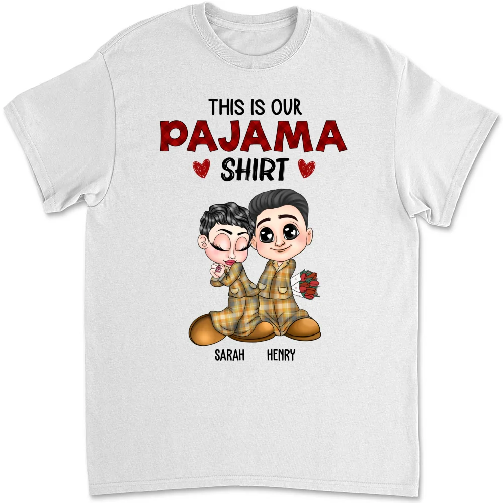 Our Pajama Shirt - Personalized Custom Shirt - Image 6