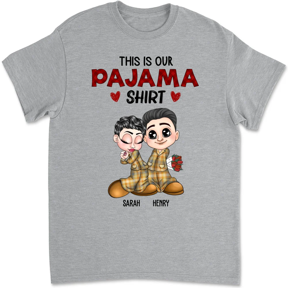 Our Pajama Shirt - Personalized Custom Shirt - Image 7