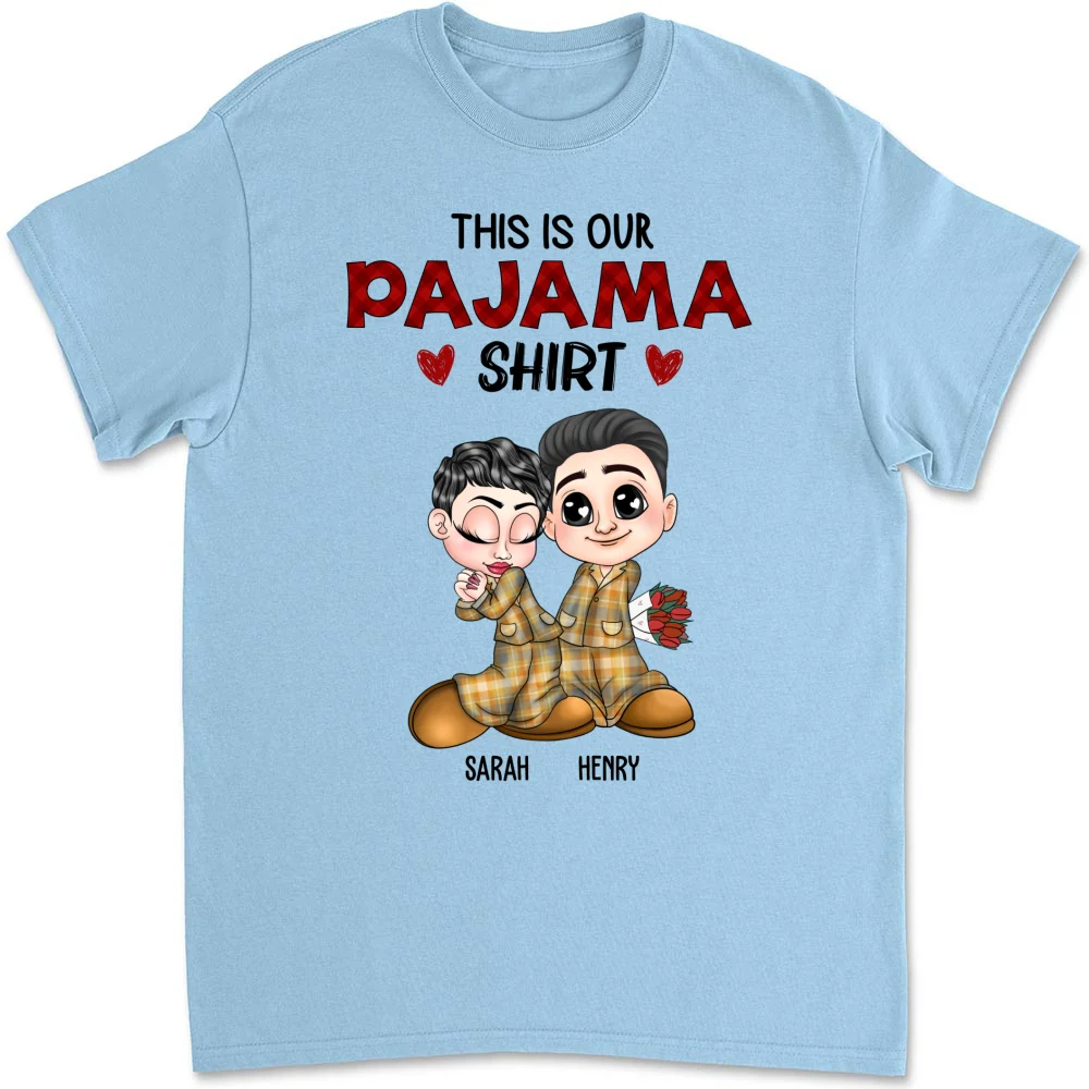 Our Pajama Shirt - Personalized Custom Shirt - Image 8