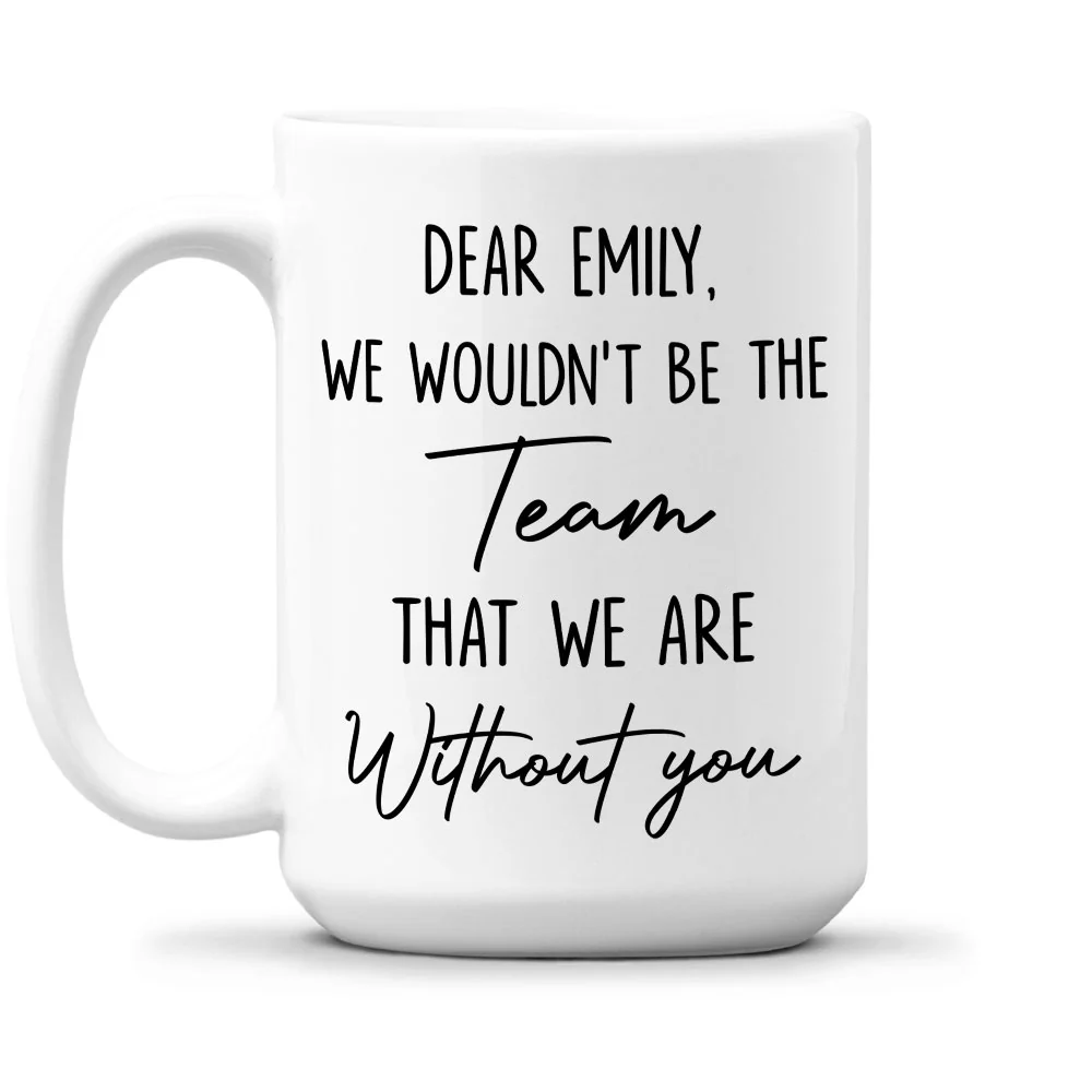 Our Team - Personalized Custom Coffee Mug - Image 4