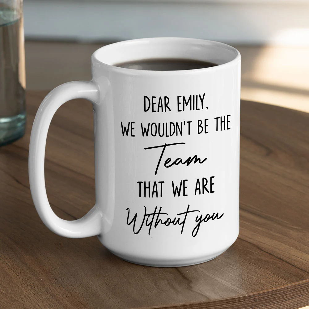 Our Team - Personalized Custom Coffee Mug - Image 5