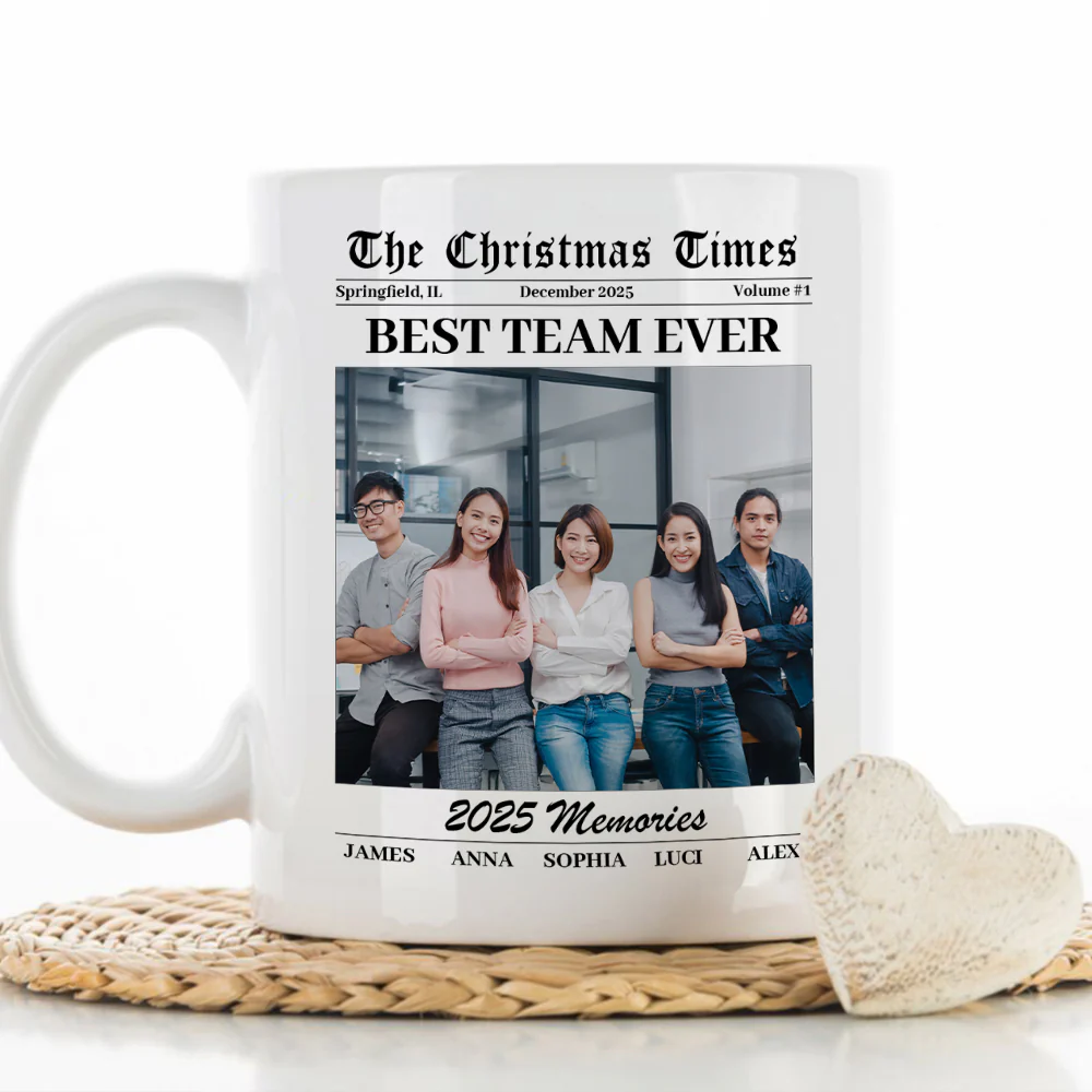 Our Year In Review - Personalized Custom Coffee Mug - Image 4