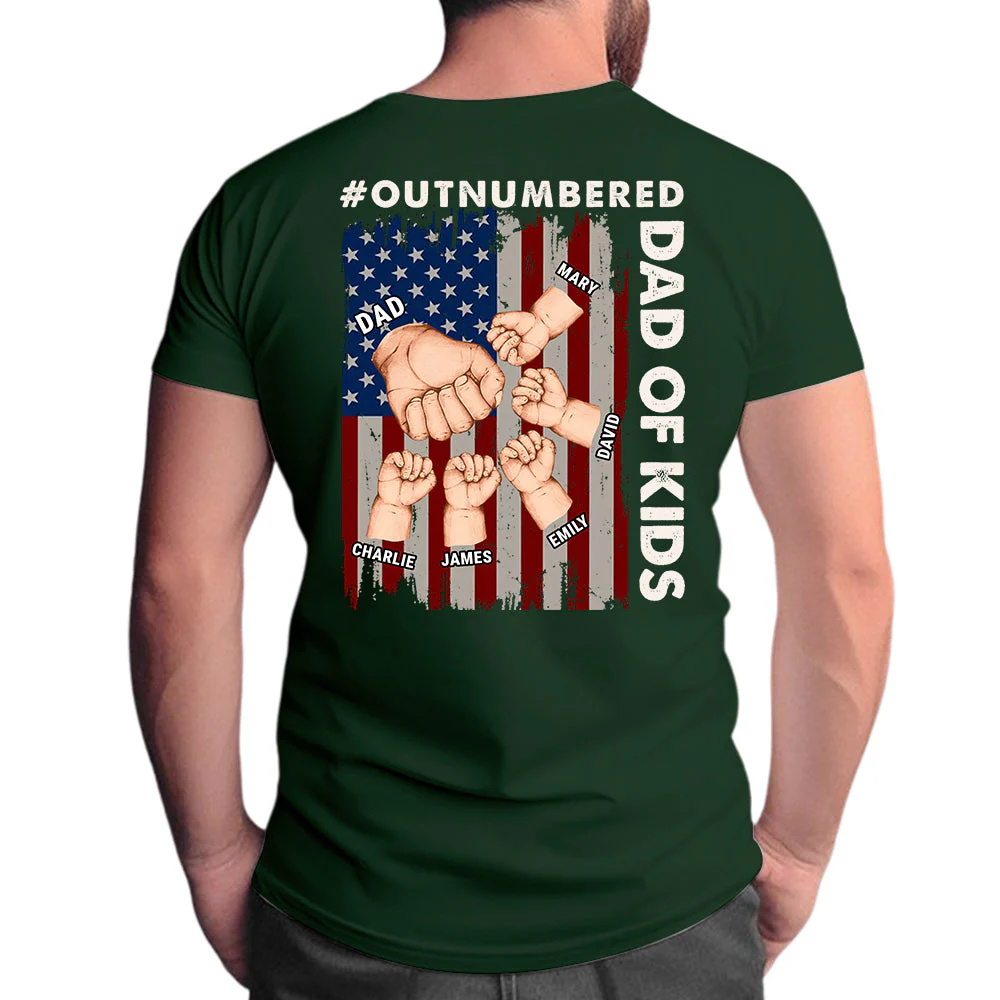 Outnumbered - Personalized Custom Shirt - Image 2