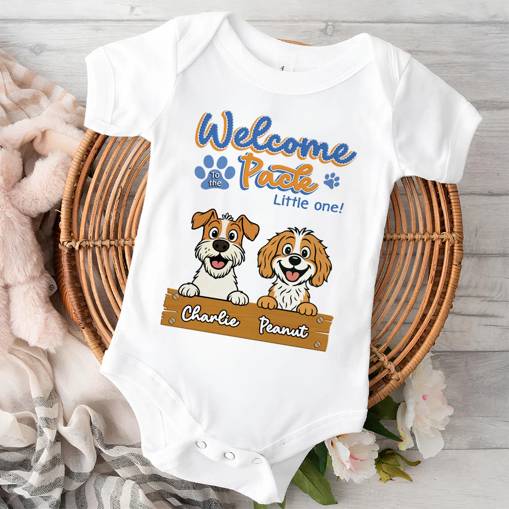 Pack Little One - Personalized Custom Baby Onesie - Image 3
