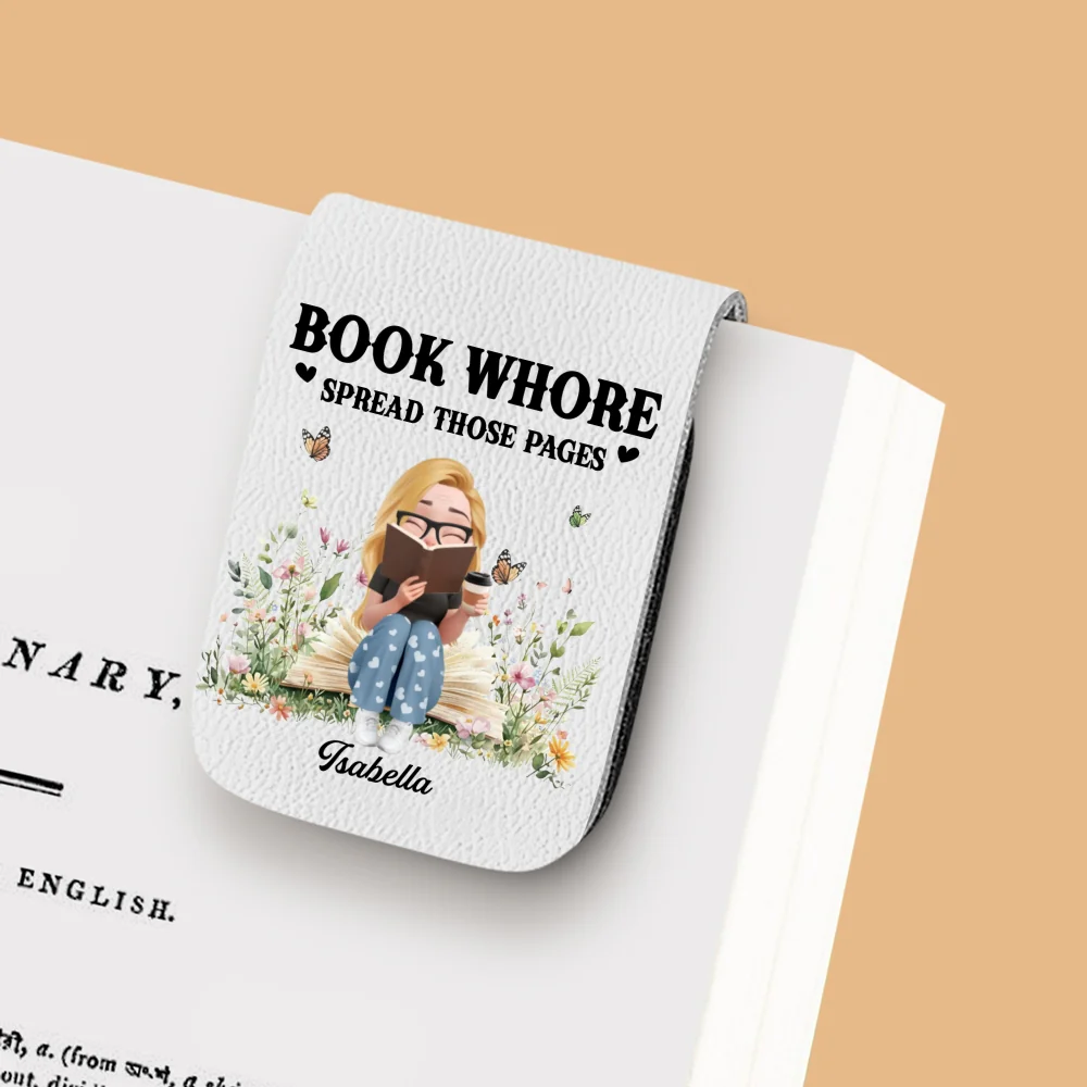 Pages Beg To Be Spread - Personalized Custom Leather Bookmark - Image 11