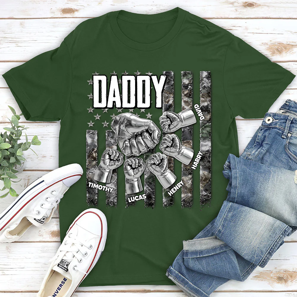 Papa King - Personalized Custom Shirt - Image 2