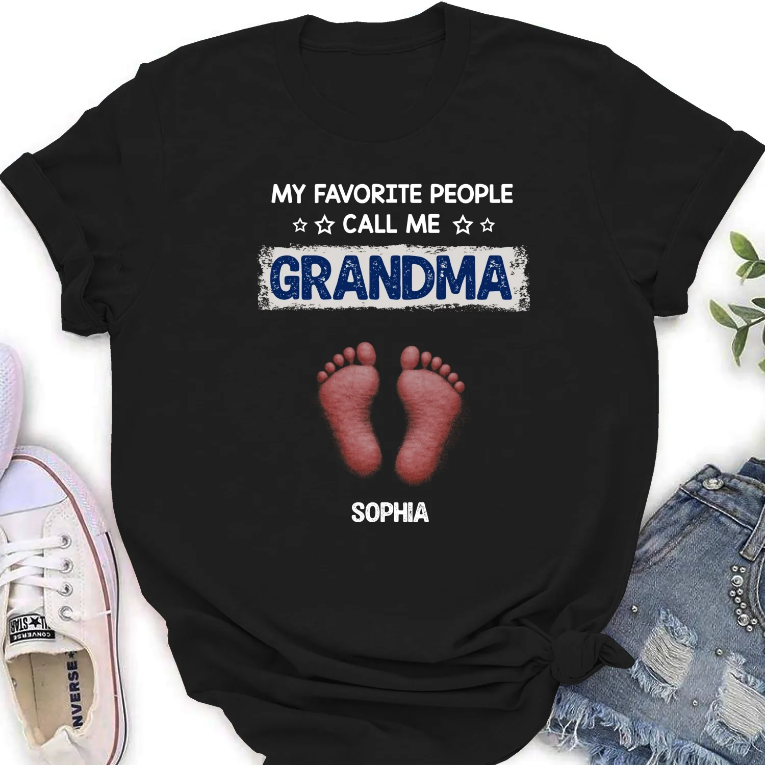 Papa Nana Belongs To - Personalized Custom Shirt - Image 13