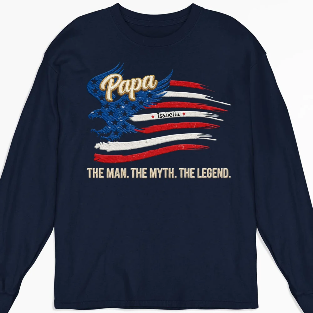 Papa Super Legend - Personalized Custom Shirt - Image 11