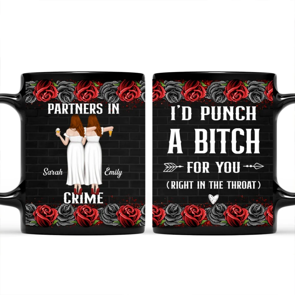 Partner In Crime - Personalized Custom Coffee Mug - Image 6