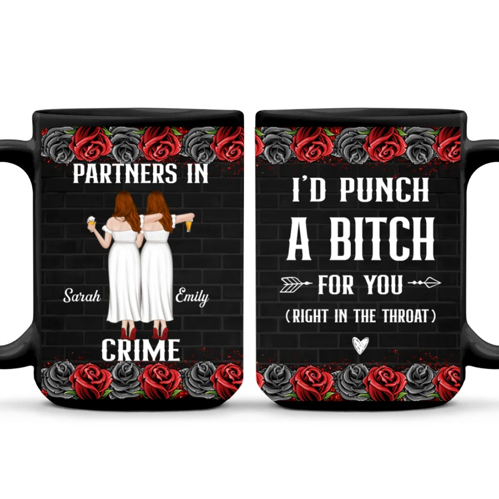 Partner In Crime - Personalized Custom Coffee Mug - Image 7