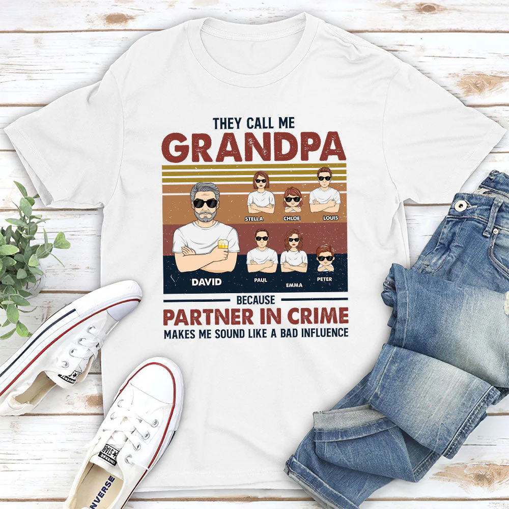 Partner In Crime - Personalized Custom Shirt - Image 2