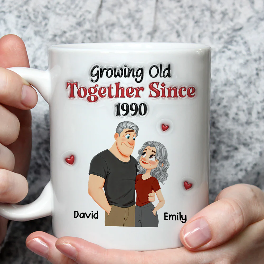Partners In Annoyance - Personalized Custom 3D Inflated Effect Mug - Image 2
