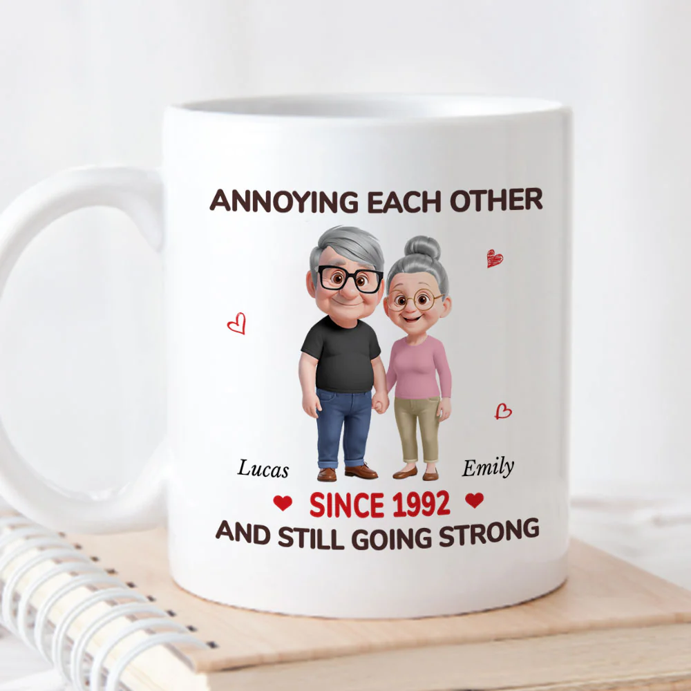 Partners In Annoyance - Personalized Custom Coffee Mug - Image 2