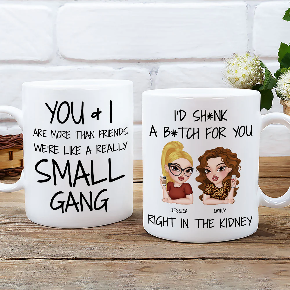 Partners In Crime For Life - Personalized Custom Coffee Mug - Image 2
