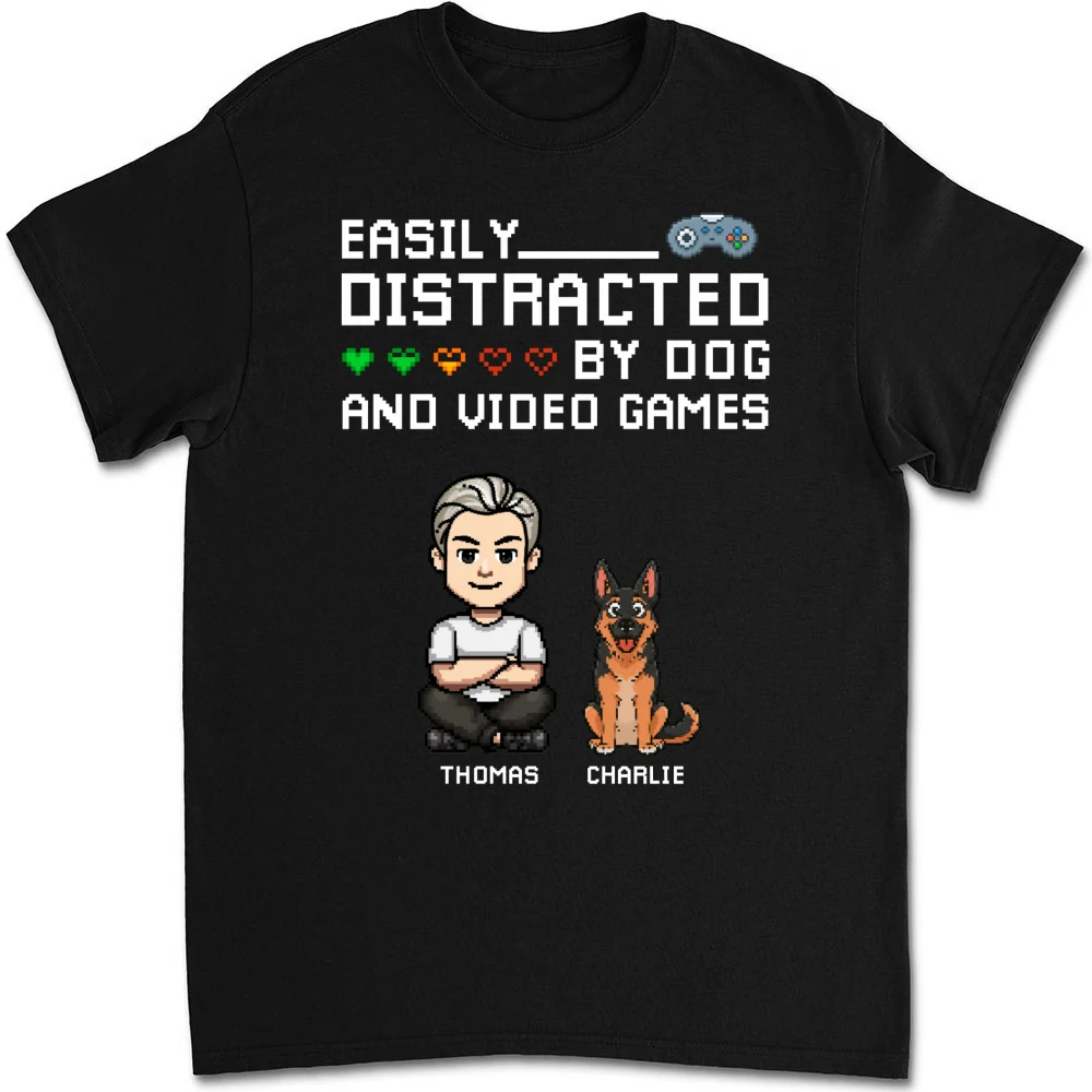 Pause Game Pet Dog - Personalized Custom Shirt - Image 6