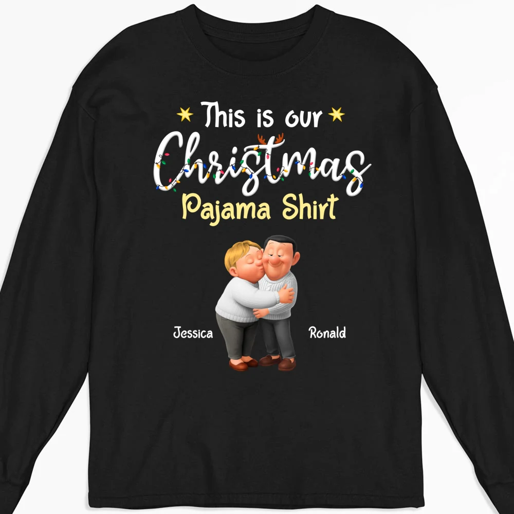 Pawjama Shirt Ver Couple Cartoon - Personalized Custom Shirt - Image 12