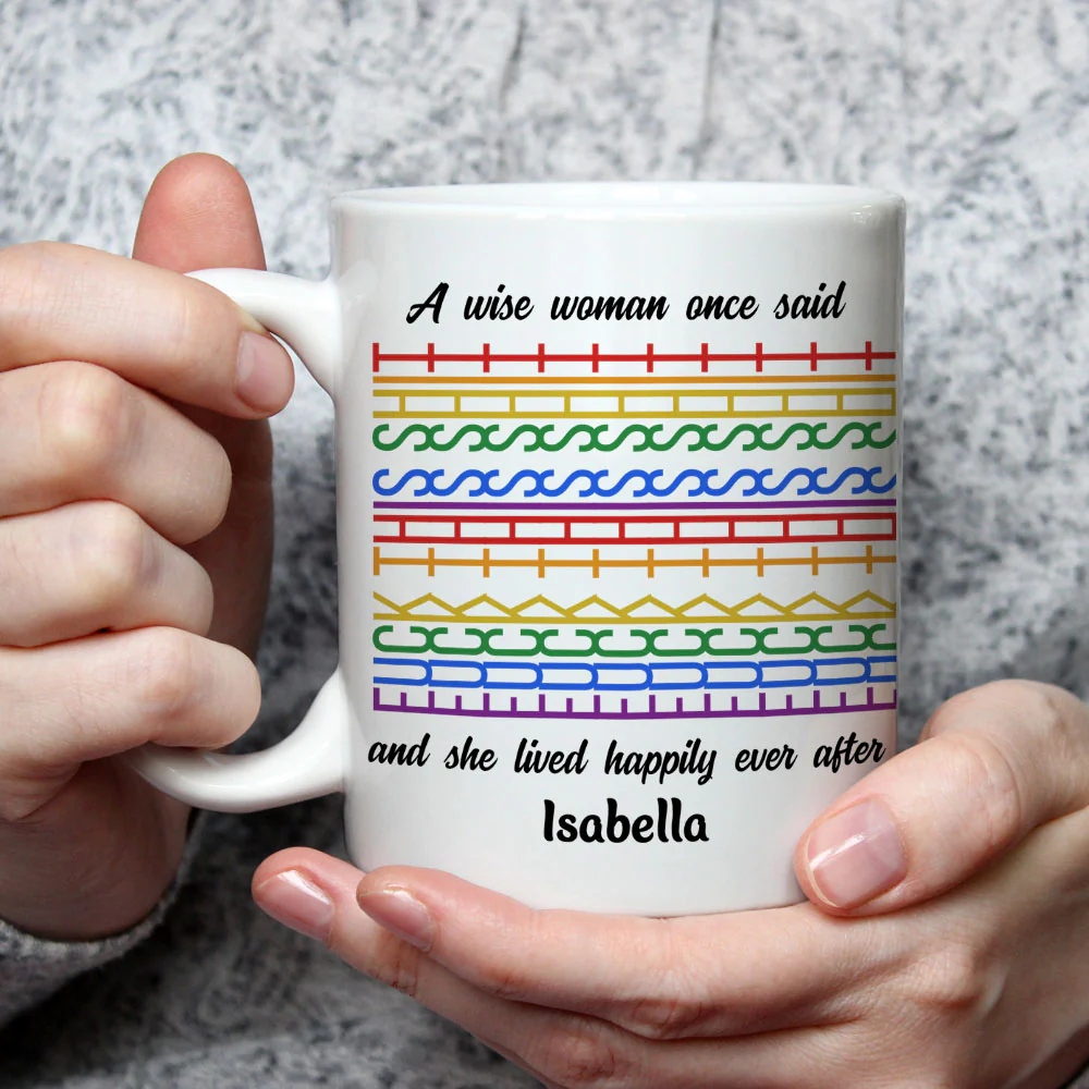 Peace Out Crap Stays Behind - Personalized Custom Coffee Mug - Image 2