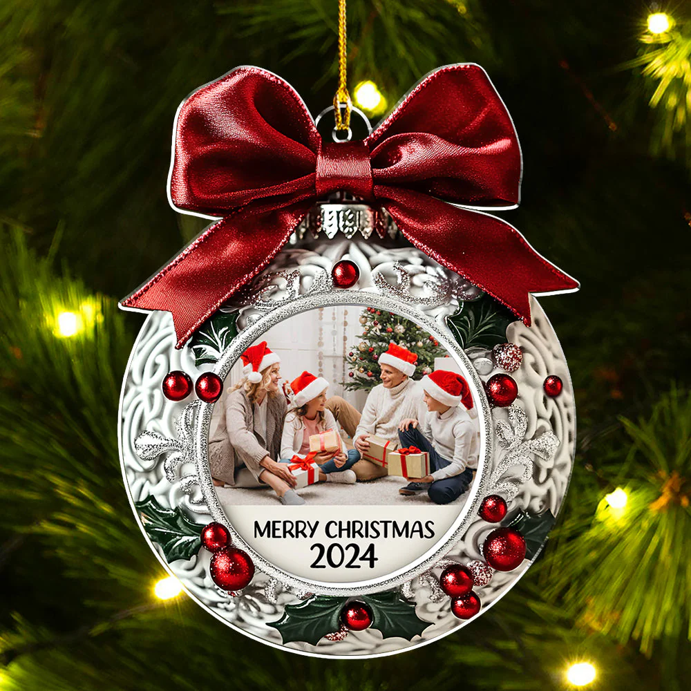 Pearl Fruit Ornament - Personalized Custom Acrylic Ornament - Image 4