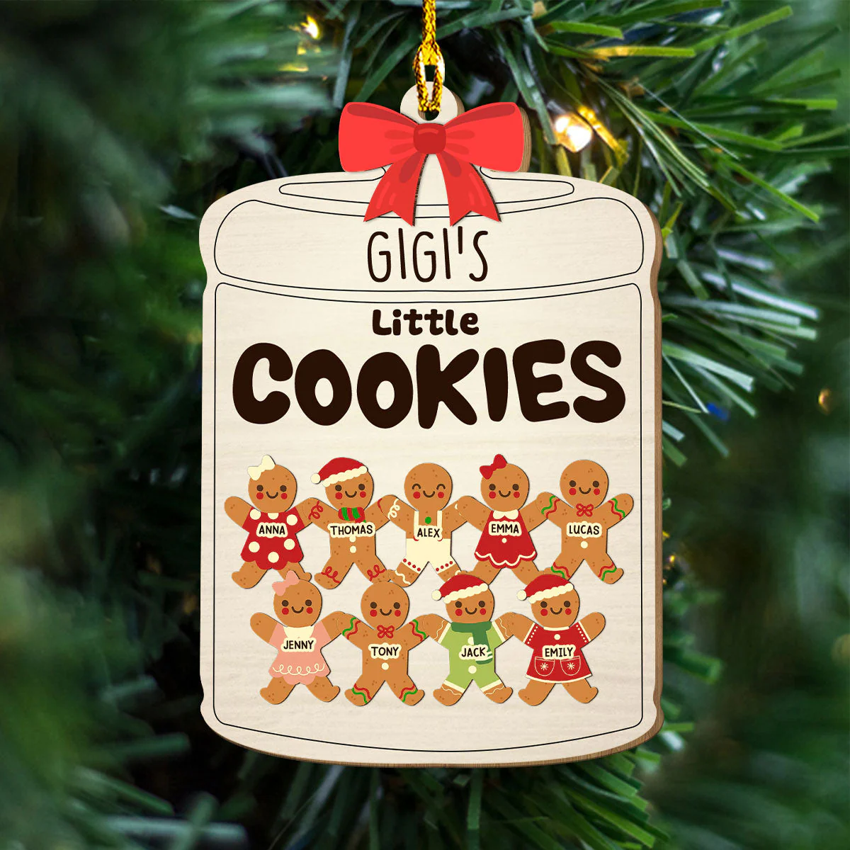 Perfect Batch - Personalized Custom 1-layered Wood Ornament - Image 6